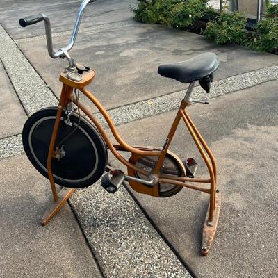 Vintage Schwinn Exerciser Stationary Exercise Bike - ARCADIA