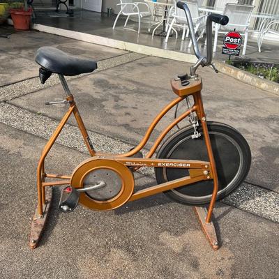 Vintage Schwinn Exerciser Stationary Exercise Bike - ARCADIA