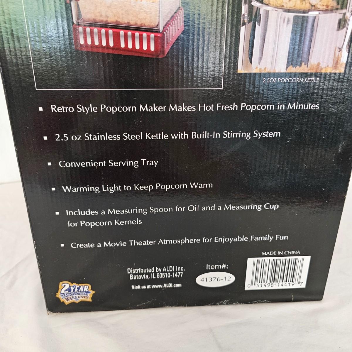 Crofton Kettle Popcorn Maker (GJS)