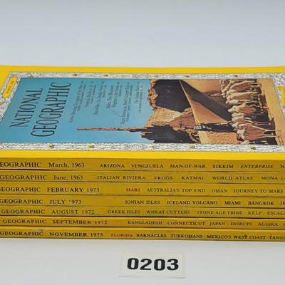 1973 National Geographic Lot