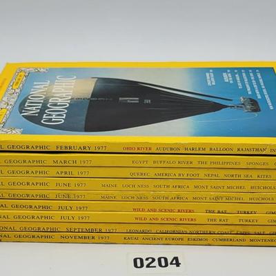 1977 National Geographic Lot