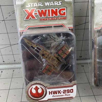 #28 Star Wars X-Wings: HWK-290 and TIE Interceptor Expansions