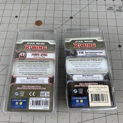 #28 Star Wars X-Wings: HWK-290 and TIE Interceptor Expansions