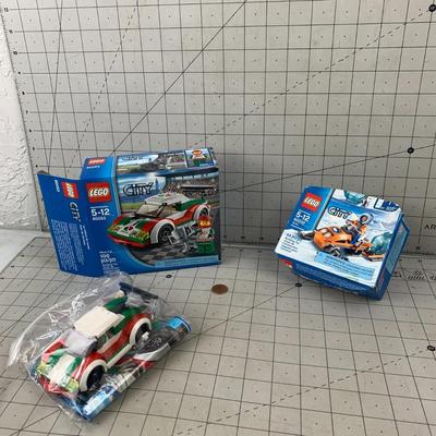 #34 Lego: City Race Car and Arctic Snowmobile