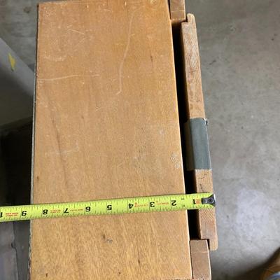 #46 Wooden Corner Cabinet