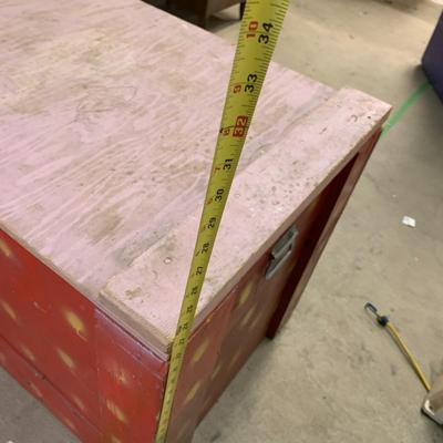#59 Large Wooden Toy Box