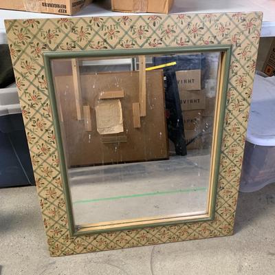 #65 Rose Framed Mirror 2'3" x 2'7"