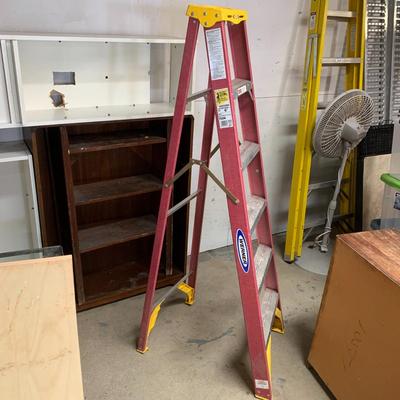#69 Werner 6' Non-Conductive Fiberglass Ladder
