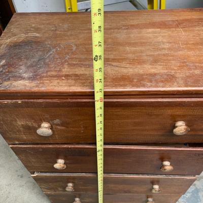 #72 Vintage Wood Dresser 2' x 1'1