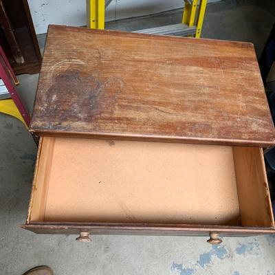 #72 Vintage Wood Dresser 2' x 1'1" x 2'9"