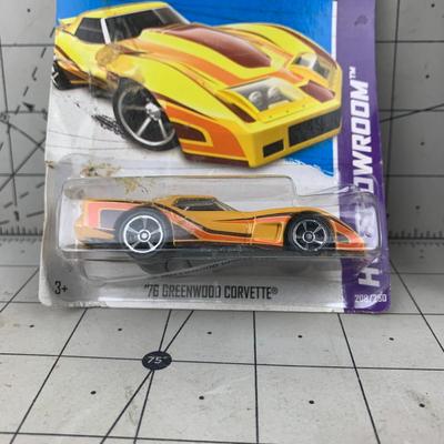 #89 Matchbox Retro 70's Car and Hot Wheel '76 Corvette and 2003 First Edition