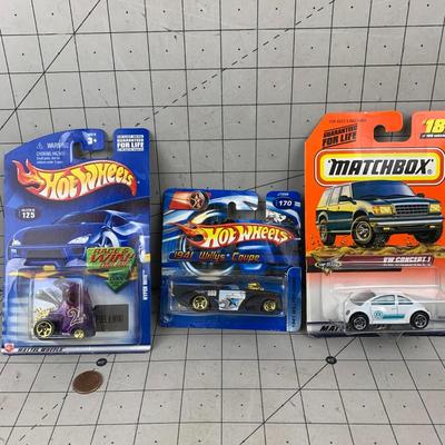 #95 Hot Wheels: Hyper Mite, '41 Willys Coupe and Volkswagen Bug 