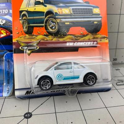 #95 Hot Wheels: Hyper Mite, '41 Willys Coupe and Volkswagen Bug 