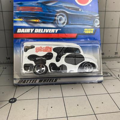 #99 Hotwheels: Cockney Cab 11, Dairy Delivery and Batmobile