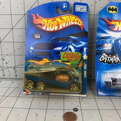#100 Hot Wheels: Cabbin' Fever, TV Batmobile and The Tumbler Camo Version