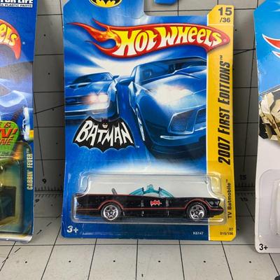 #100 Hot Wheels: Cabbin' Fever, TV Batmobile and The Tumbler Camo Version