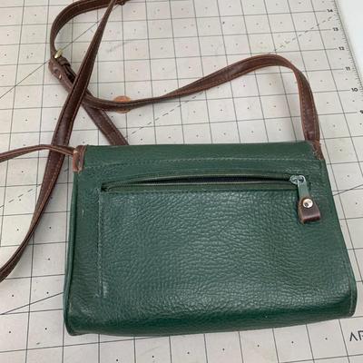 #145 First Issue Green Handbag