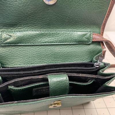#145 First Issue Green Handbag