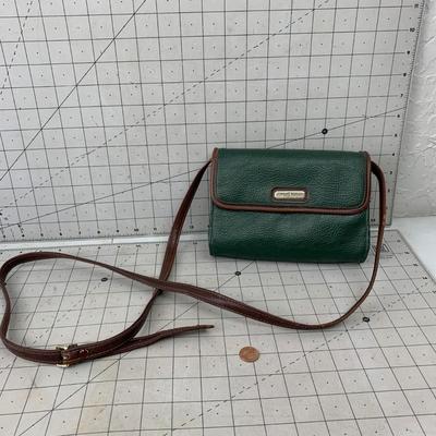 #145 First Issue Green Handbag