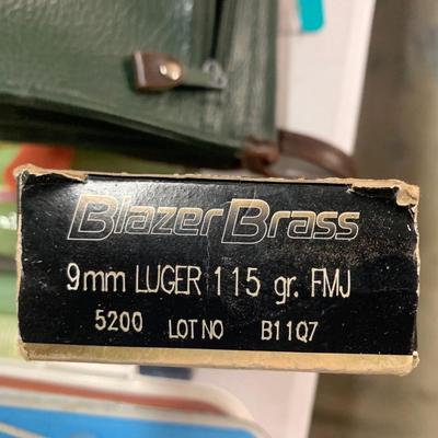 #147 Blazer Brass Ammunition (50 Centerfire Cartridges)