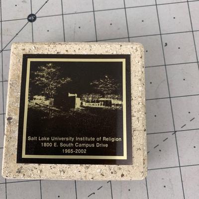 #149 Utah Ghost Town Directory and SLC Religion Institue Plaque