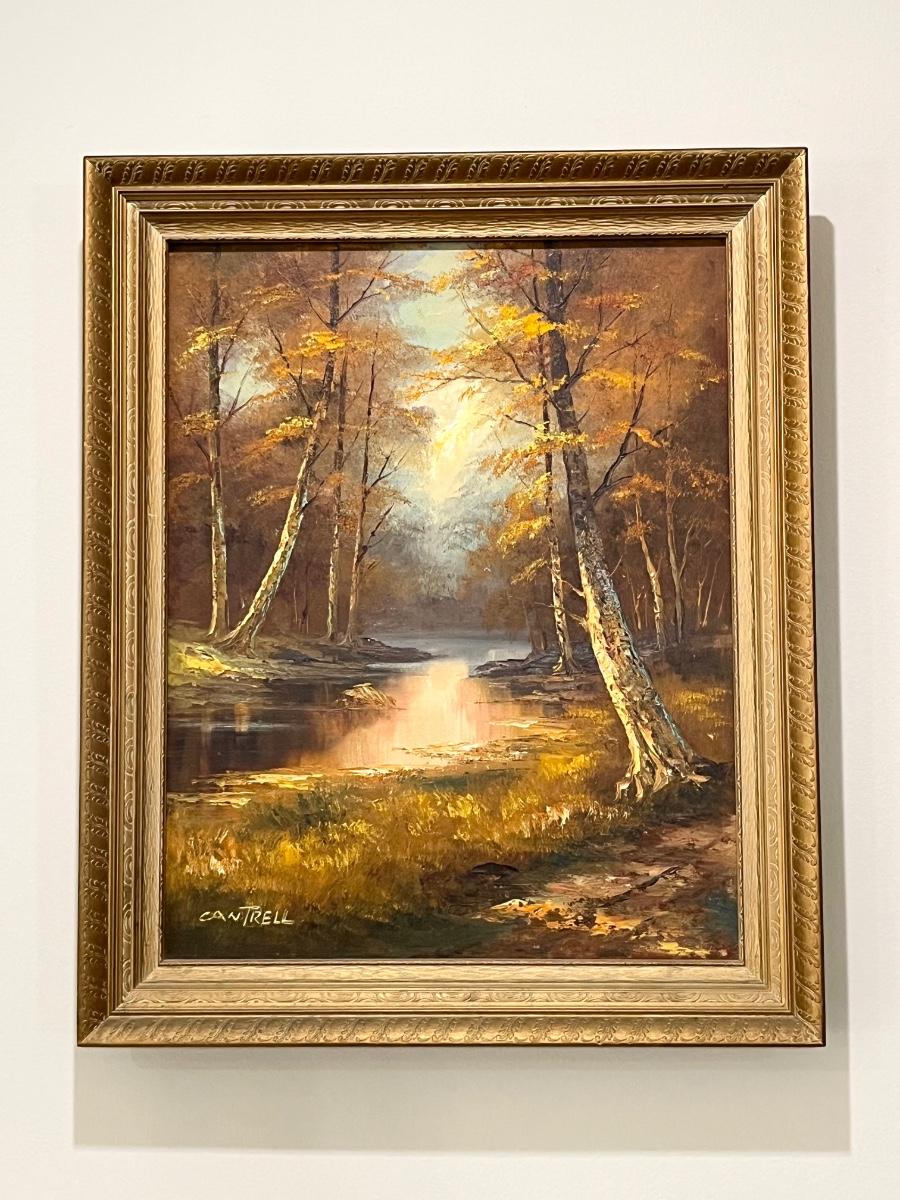PHILLIP CANTRELL ~ Signed Nature Oil Painting | EstateSales.org
