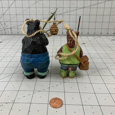 #165 Bee's Nest and Fishing Bear