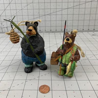 #165 Bee's Nest and Fishing Bear