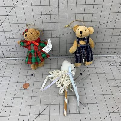 #166 Christmas Ornaments: Bears