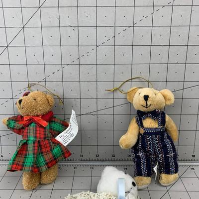 #166 Christmas Ornaments: Bears