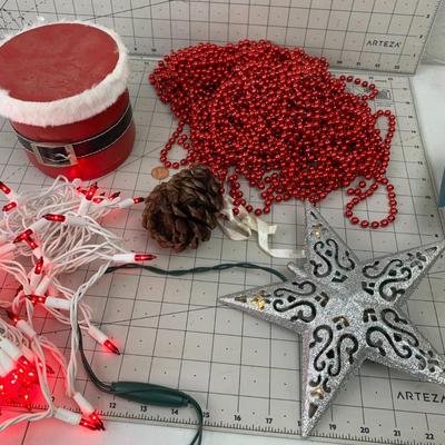 #175 Christmas Star, Lights and Misc.