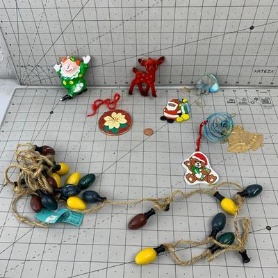 #181 Christmas Ornaments: Wooden Lights and More