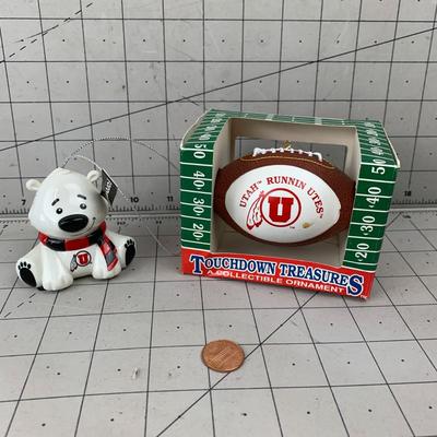 #184 University of Utah Ornaments