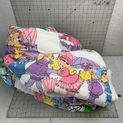 #187 Miss Piggy Twin Size Comforter
