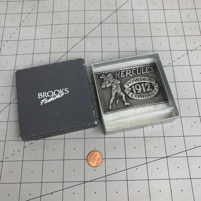 #194 Hercules 1994 Powder Company Belt Buckle
