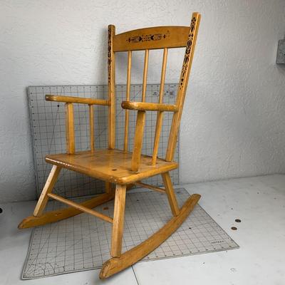 #198 Childrens Rocking Chair