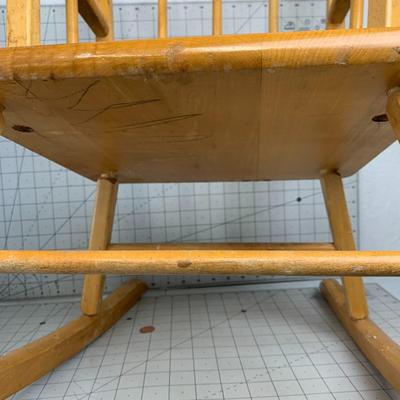 #198 Childrens Rocking Chair