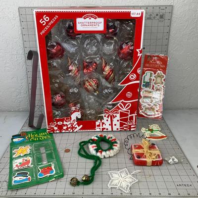 #203 Shatterproof Ornaments and Gift Tags