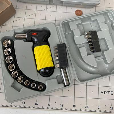 #213 Driver Set, Tool Box and Tools