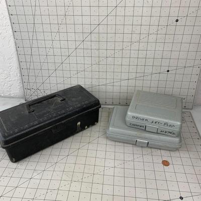 #213 Driver Set, Tool Box and Tools