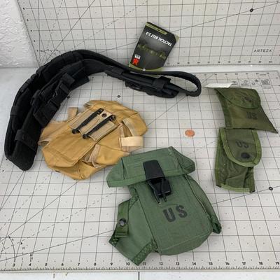 #221 Tactical Belt and Pouches