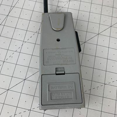 #227 Vintage 80s General Electric Walkie Talkie Set Morse Code