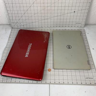 #244 Toshiba and Dell Laptop