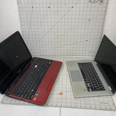 #244 Toshiba and Dell Laptop