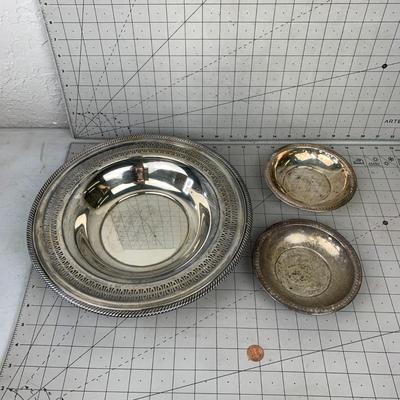 #247 Silverplated Bowls
