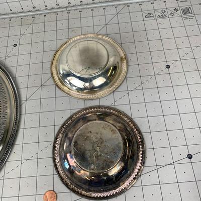 #247 Silverplated Bowls