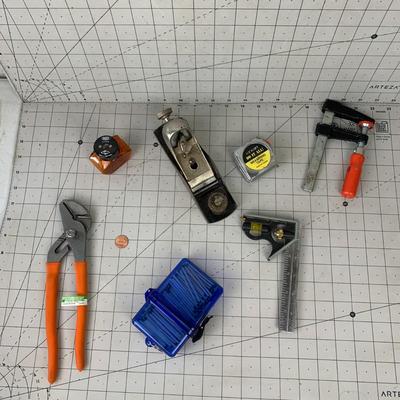 #269 Block Plane, Wrench and Other Tools