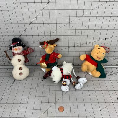 #292 Winnie The Pooh, Snowman, Moose and Alaksa Bear