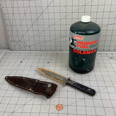 #304 Propane Fuel and Knife