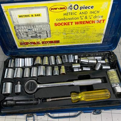 #307 Pow n Pak Socket Wrench Set